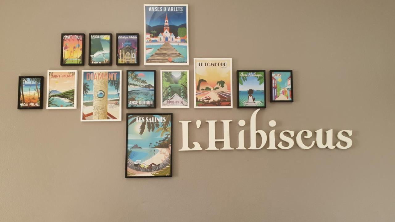 L'Hibiscus Piscine Et Plage Sainte-Luce Esterno foto
